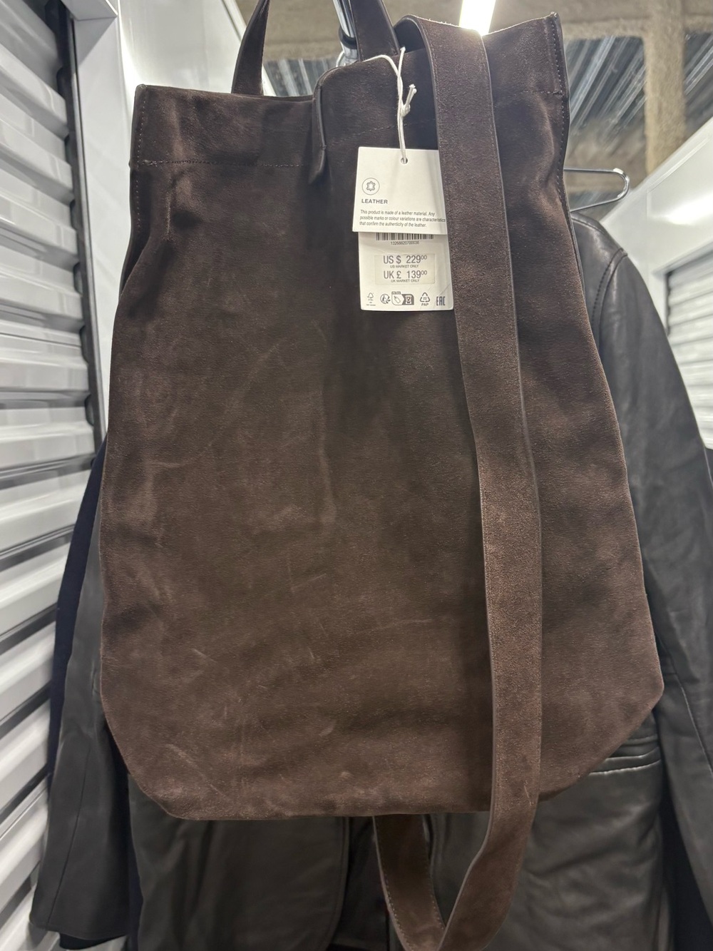 Zara leather backpack - Picture 5 of 5